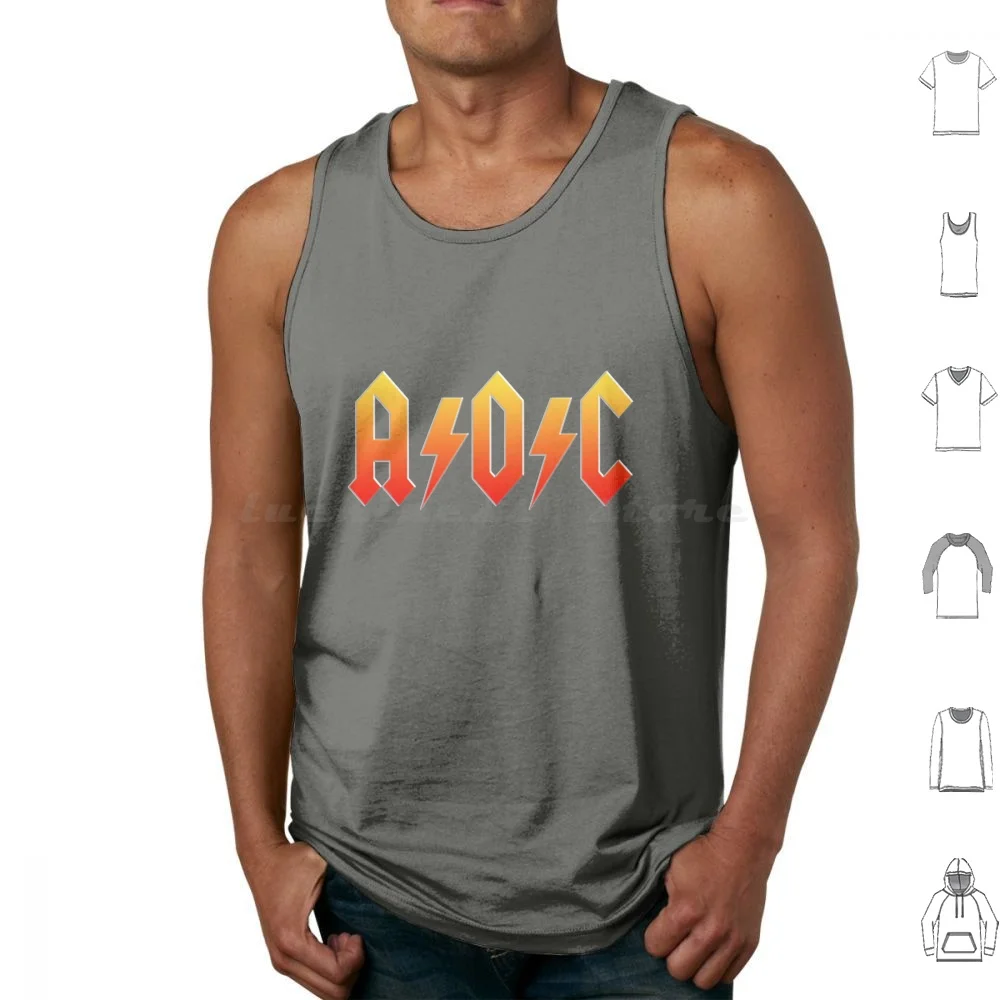 

For Those About To Rock Politics Tank Tops Vest Sleeveless Aoc Alexandria Cortes Politics Democrat Woman Women Vote Resist