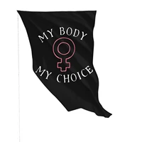 my body my choice flag double sided womens right garden flag feminist garden flag decoration banner for car trucks no poles