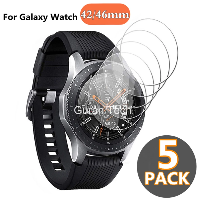 

Tempered glass Highdefinition Film Screen Protector For Galaxy Watch 42mm 46mm Protective Film for Samsung Galaxy Watch 42/46mm