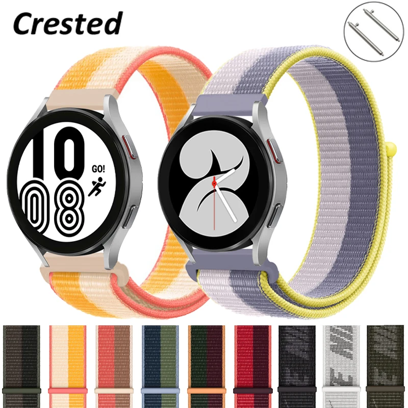 

Ремешок для Samsung Galaxy watch 4 classic/46 мм/Active 2/3/Gear S3/amazfit, браслет для Huawei watch GT 2/3 Pro, 22 мм 20 мм