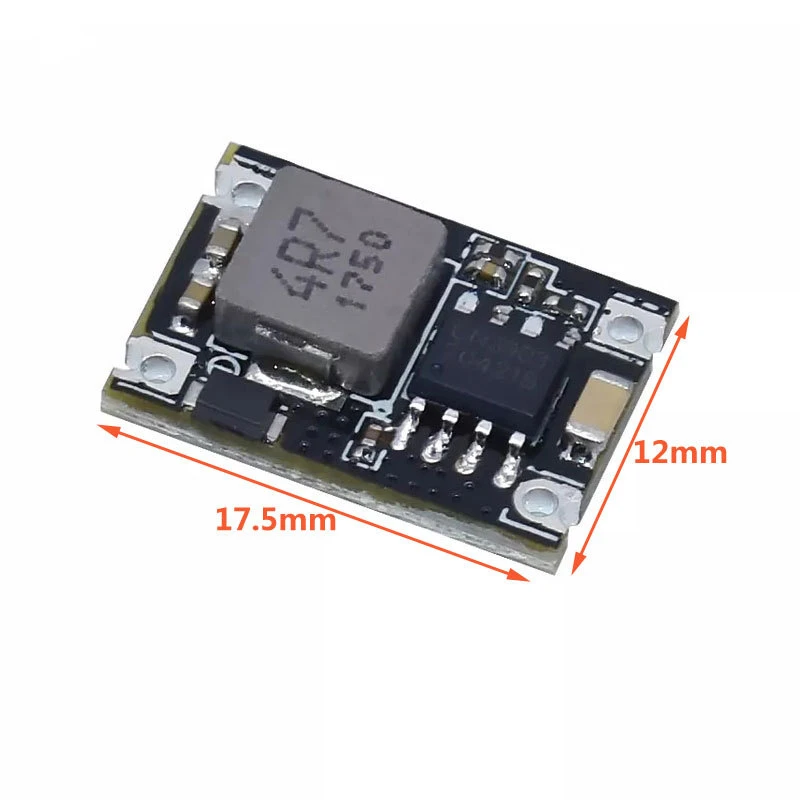 

3A Mini DC-DC Buck Step Down Converter Board Module 5V-30V to 3.3V 5V DC DC Voltage Regulator PCB Board Power Buck Module