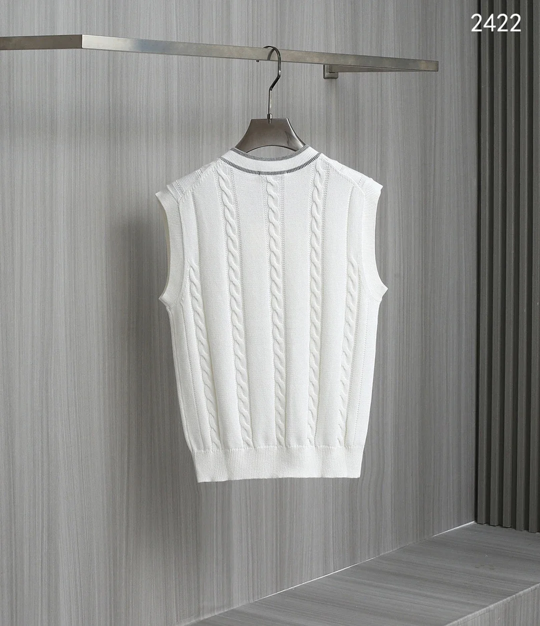 Классический мужской Трикотажный жилет BLLIYOSS из хлопка жареного теста новинка 2024