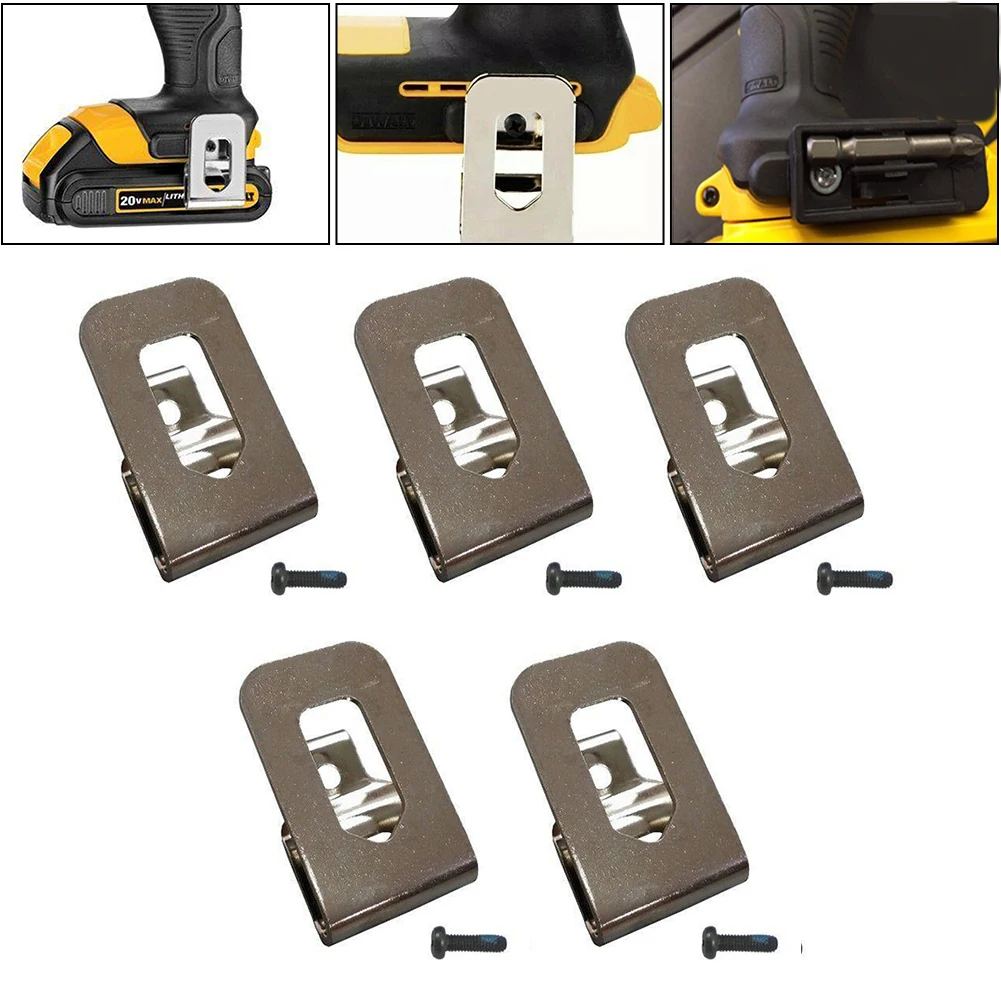 Крючок-клипса с винтом прочный простой в установке для дрели DeWalts 20 из