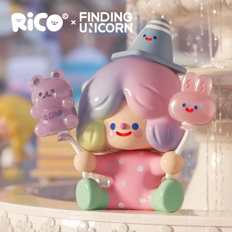 

RiCO Happy Factory Series Blind Box Toys Guess Bag Mystery Box Doll Cute Anime Figure Mistery Caixa Caja Desktop Ornaments Gift