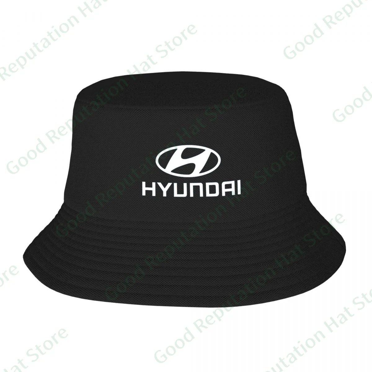 

Summer Hyundai Print Fisherman Hat Sun Hats For Women Men Reversible Fishing Cap Beach Travel Outdoor Fisherman Hat