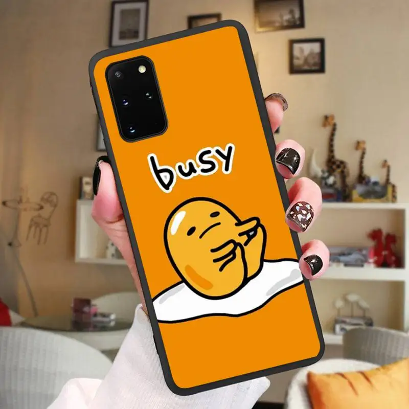 Cute Cartoon Gudetama Phone Case Soft For Samsung Galaxy Note20 ultra 7 8 9 10 Plus lite M21 M31S M30S M51 Cover |