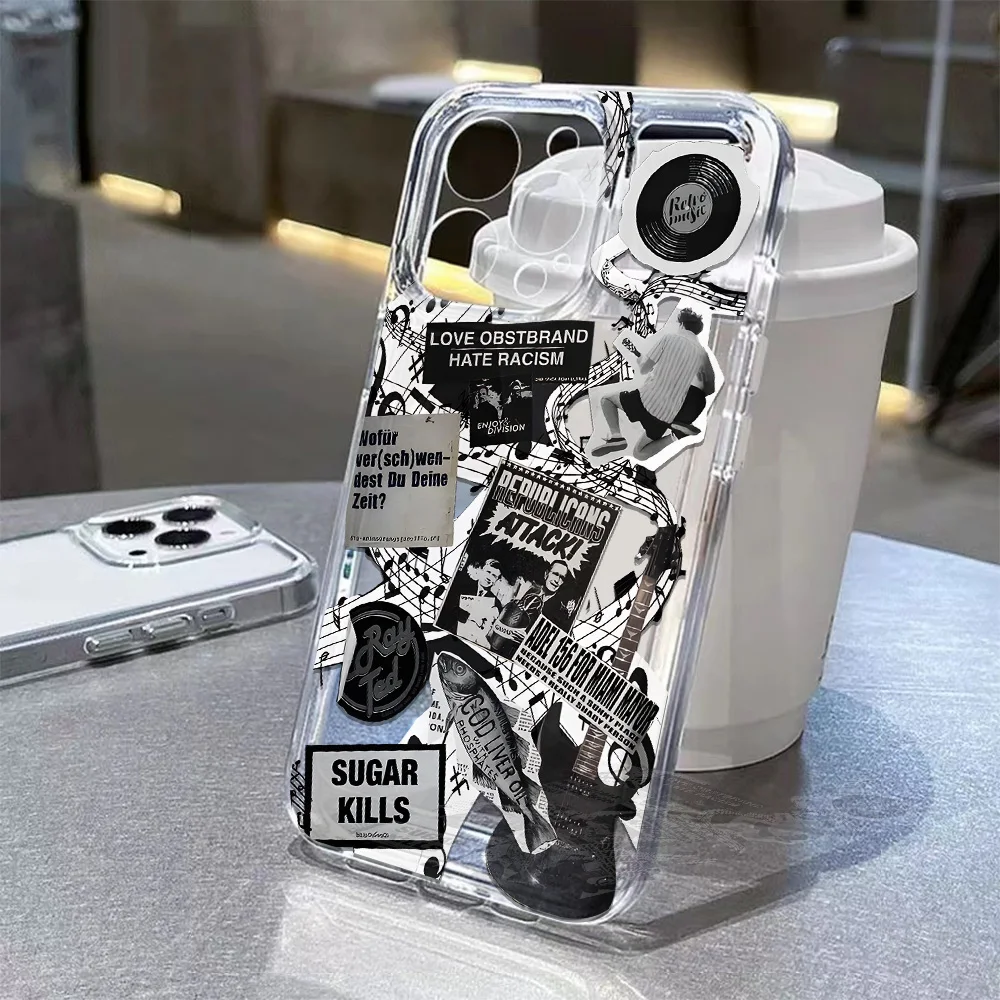 Чехол для телефона с гитарой Ins Poster для Samsung Galaxy A55 A35 A25 A15 A05s A54 A24 A14 A06 A05 A13 A53 A33 A23 4G 5G Задняя крышка (art.: 3920cd5c7b686) - 3920cd5c7b686