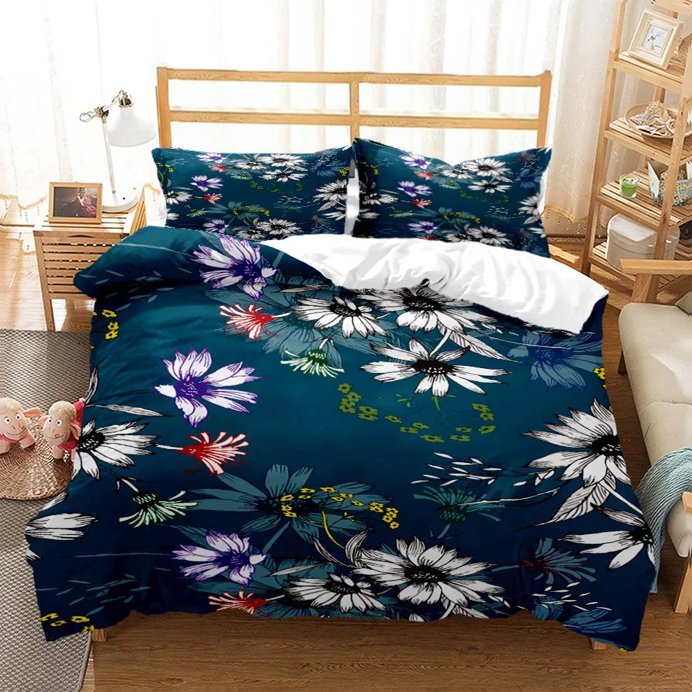 

Little Daisy Digital Print Polyester Bedding Sets Child Kids Covers Boys Bed Linen Set for Teens bedding set bed comforter set