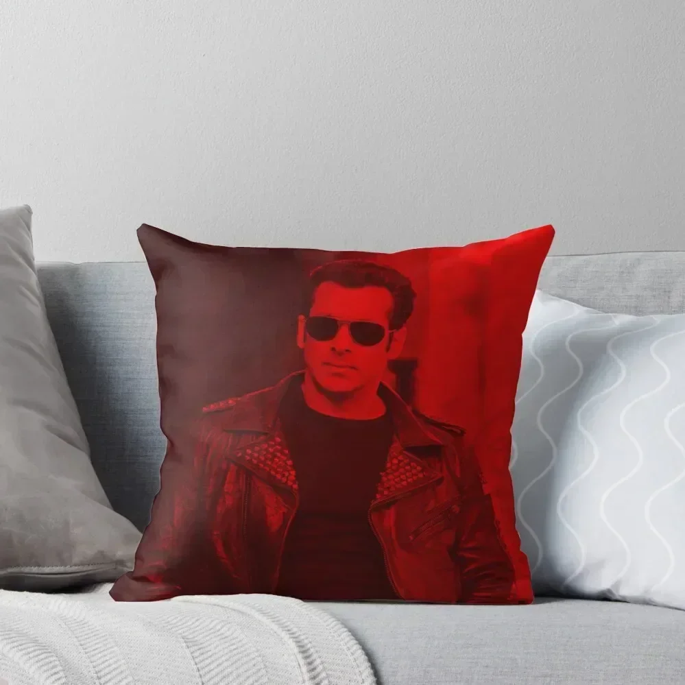 Salman Khan - Celebrity Throw Pillow Cushions Cover Pillows Aesthetic Luxury Cushion pillow