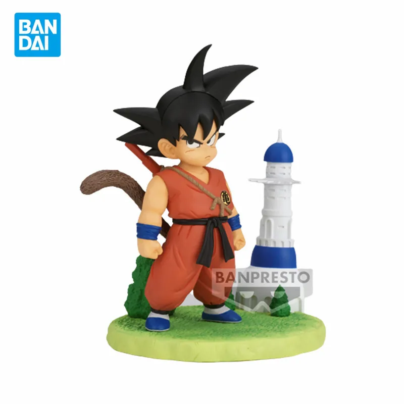 

Original Dragon Ball Z Son Goku Anime Figures PVC Toys Action Figure Banpresto Super Saiyan Doll Juguetes Bandai Gift 10cm Model