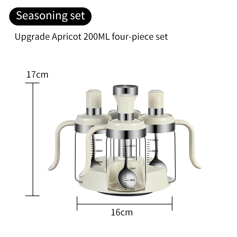 

Набор вращающихся бутылок для приправ HOOWKING