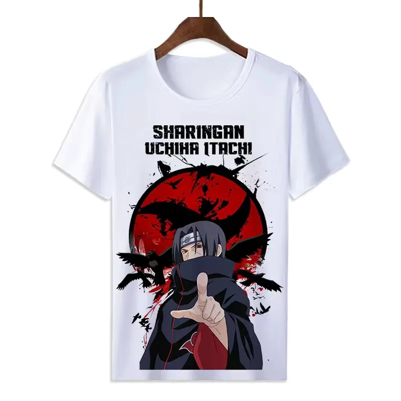 

Футболка с коротким рукавом для косплея Итачи из аниме «Наруто»