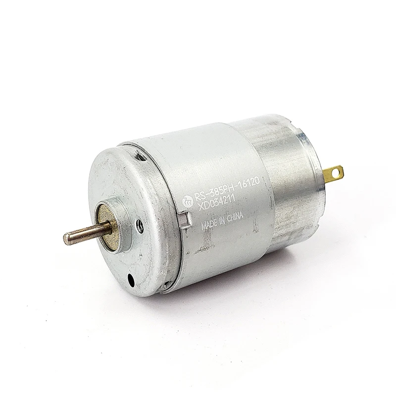 

Mabuchi RS-385PH-16120 Mini 27.7mm Electric Motor DC 6V 12V 18V 24V 11000RPM Carbon Brush Motor DIY Printer Household Appliances