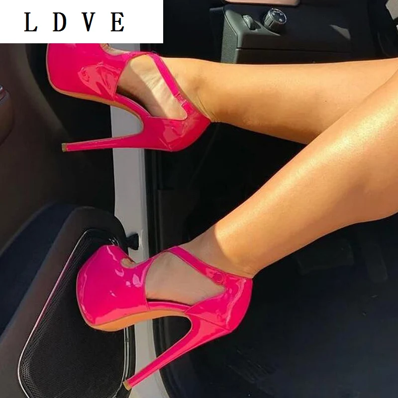 

Женские лакированные туфли-лодочки, вечерние туфли цвета хаки на высоком каблуке, со шнуровкой и открытым носком, размеры 34-42, для осени, 2022