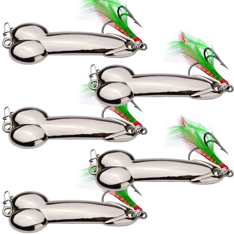 Набор блесен для рыбалки 5 шт.