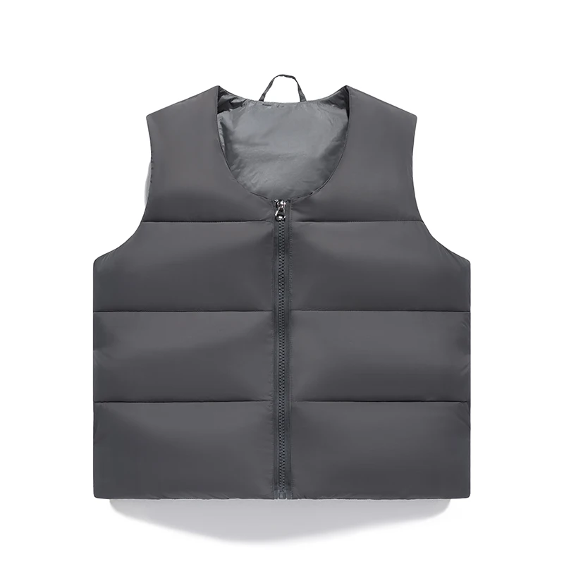 Mens Lightweight Puffer Vest for Winter Fashion Trends Warme Underwear Teenage Crop Bubble Coats Padded Sleeveless Puffer Jacket