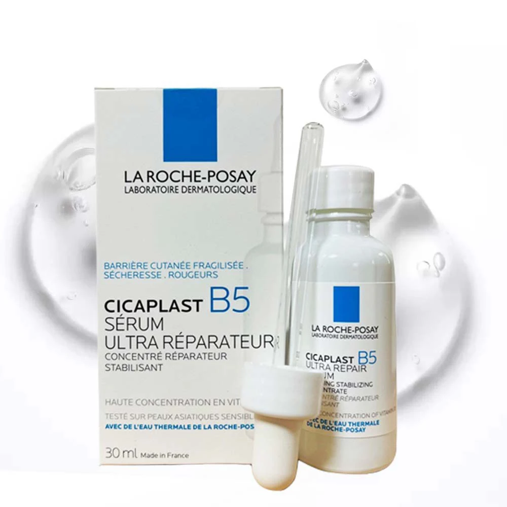 

Сыворотка La Roche Posay Cicaplast B5 восстанавливающая, сыворотка выцветающая, красного цвета, для сухой и чувствительной кожи, 30 мл, Прямая поставка