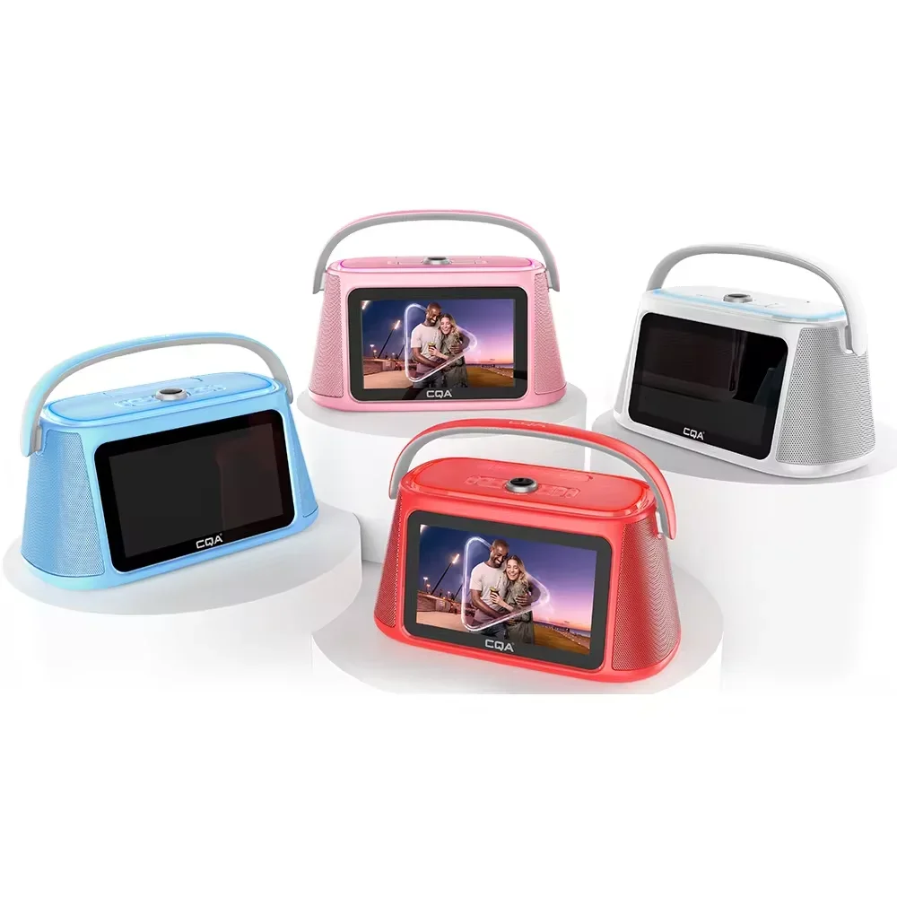 CQA Высококачественный интеллектуальный динамик P10 с экраном 10 1 дюйма система Android