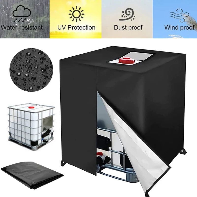 Крышка ведра 1000 л наружный бак водонепроницаемый пылезащитный изолированный