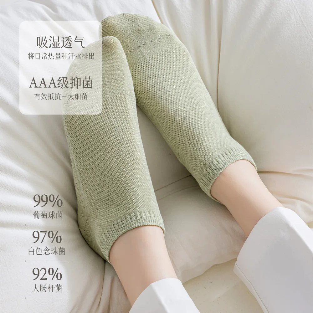 Socks Female Chun Xia Thin Mesh Breathable Cotton Sock Socks Still Ship Out With Ms Shallow Mouth Socks