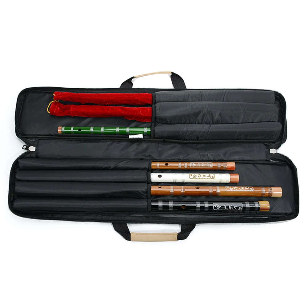 

Portable Flute Bag Backpack Soft Storage Case Woodwind Instruments Accessories Waterpoor Flutes Storage Bags
