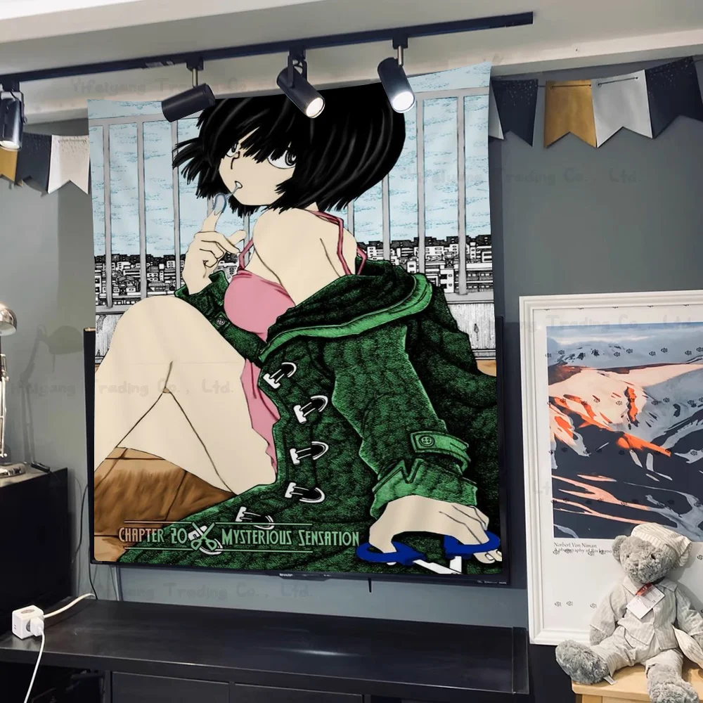 Mysterious Girlfriend X Urabe Mikoto DIY Wall Tapestry For Living Room Home Dorm Decor Art