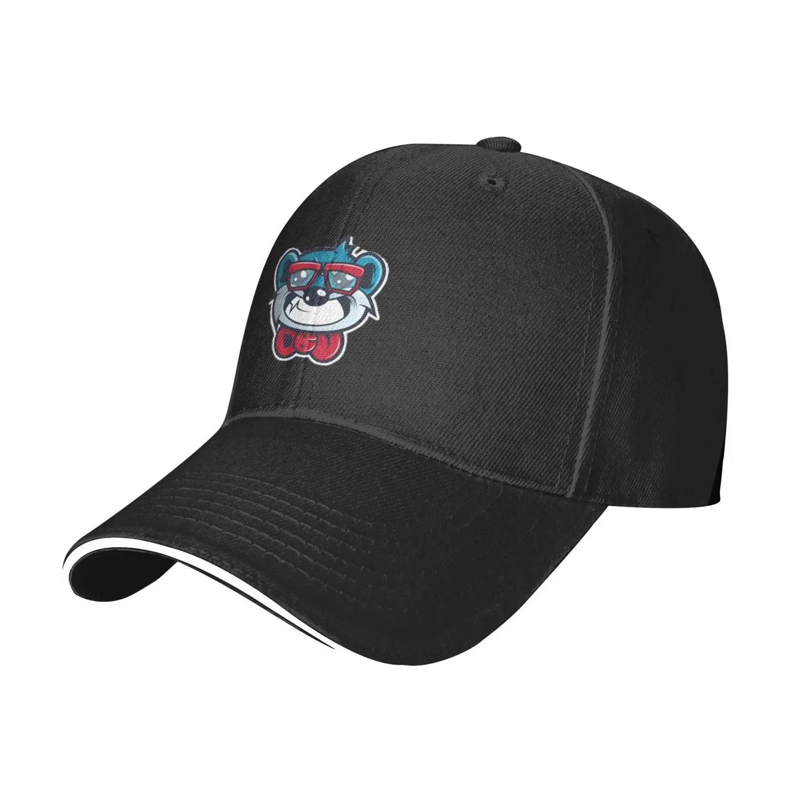

Cool Bear Cartoon Graffiti Summer Hats for Women Baseball Cap Adjustable Cotton or Polyester Lightweight Unisex Four Seasons