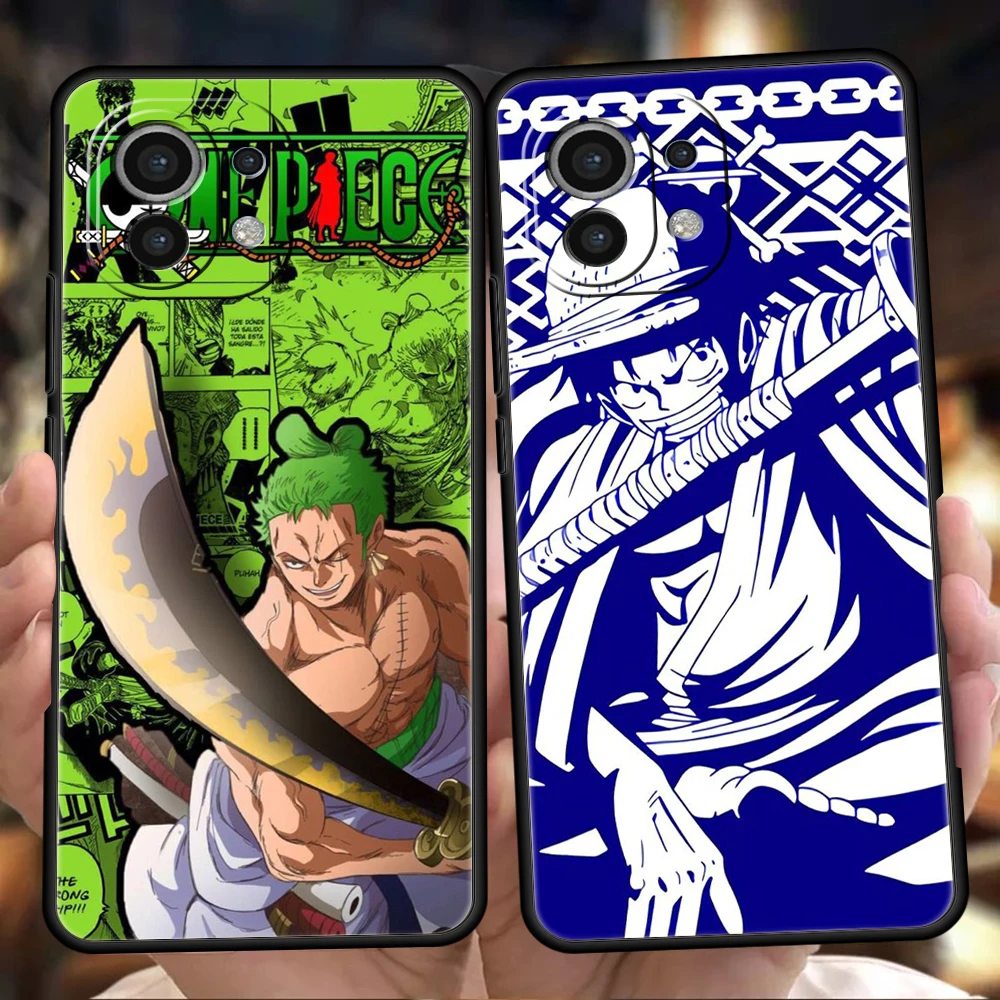 

ONE PIECE Phone Case for Xiaomi Poco F3 X3 X4 GT NFC M3 M4 Mi 12 9T 11 Ultra 11X 11i Note 10T Pro Lite 5G Silicone Cover Fundas