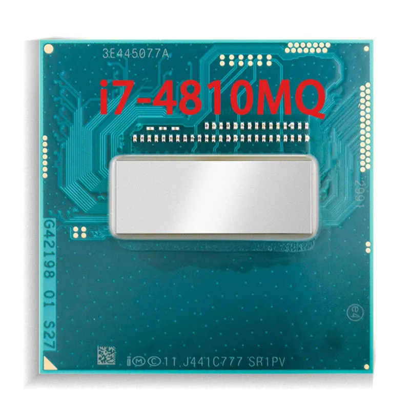 

Процессор Intel Core i7-4810MQ i7 4810MQ SR1PV 2,8 ГГц четырехъядерный восьмипоточный Процессор 6 Мб 47 Вт Разъем G3 / rPGA946B