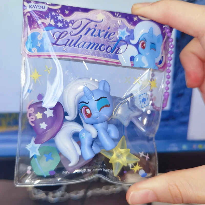 Фото В наличии: Оригинальный брелок-подвеска Kayou My Little Pony Bean Bag, серия Cutie Colorful, модный брелок-сюрприз в коробке, кавайный шарм, декор для рабочего стола, игрушка №4
