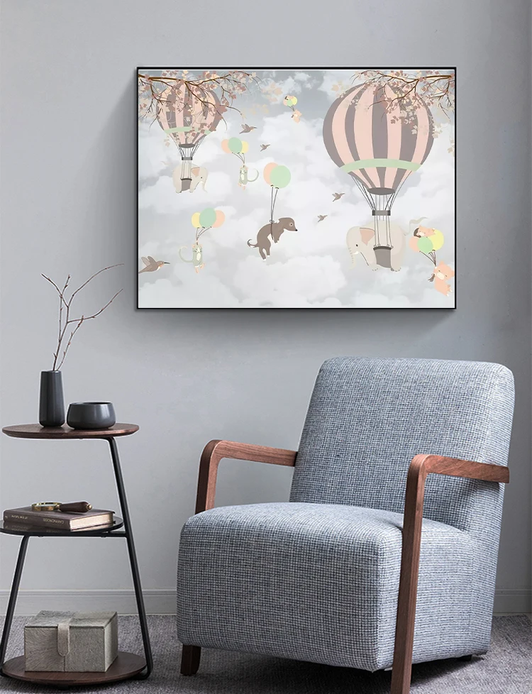 YOUQU 5d Diy мультфильм алмазная живопись воздушный шар полный круг/фотография