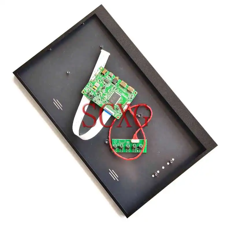

Fit B156HAN06.0/1/2/3 Metal Case Back Cover Box+LCD Panel Controller Board Mini-HDMI 1920*1080 15.6" 30Pin EDP DIY Kit Micro USB