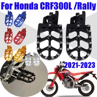 motorcycle footrest footpegs foot pegs pedals for honda crf300l rally crf300 l crf 300 l crf 300l 2021 2022 2023 accessories