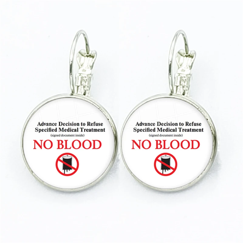 Серьги-подвески Сохраняйте спокойствие и без крови подвески Священные кабошоны