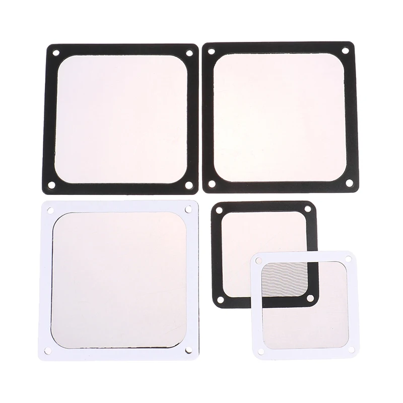 

PC Cooler Fan Filter Dustproof Computer Case Cover Mesh Dust Filter Net Guard For PC Computer Case Cooling Fan 120x120mm 80x80mm