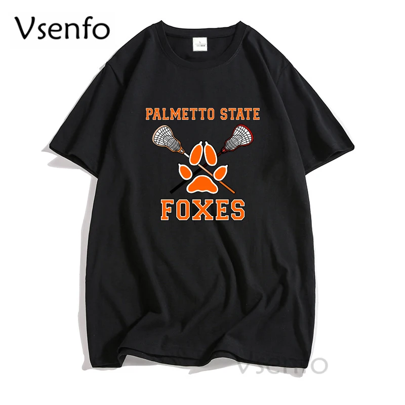 

Palmetto State Foxes T Shirts Men Cotton All for The Game Nora Sakavic T Shirt Funny O-neck Casual Short Sleeve Tee Shirt Tops