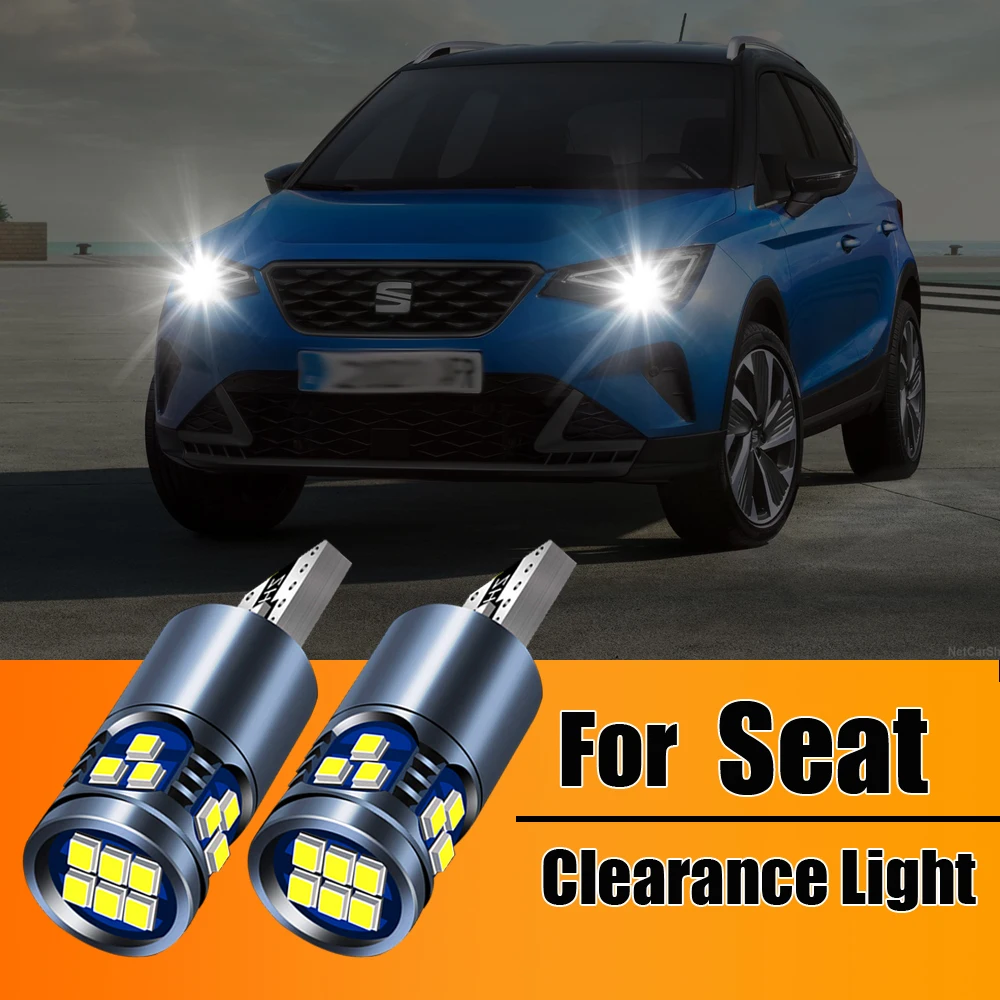 

2x W5W T10 LED Parking Light Bulb Lamp Canbus For Seat Alhambra Altea Cordoba Exeo Ibiza MK2 MK3 6L 6K MK4 Leon 1P 1M Toledo