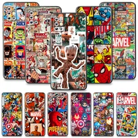 avengers superhero poster phone case for samsung galaxy a51 a71 a41 a31 a11 a01 a72 a52 a42 a32 a22silicone tpu cover
