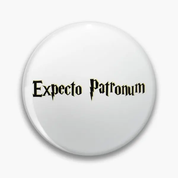 Expecto Patronum мягкая пуговица брошь на лацкане подарок ювелирное изделие воротник