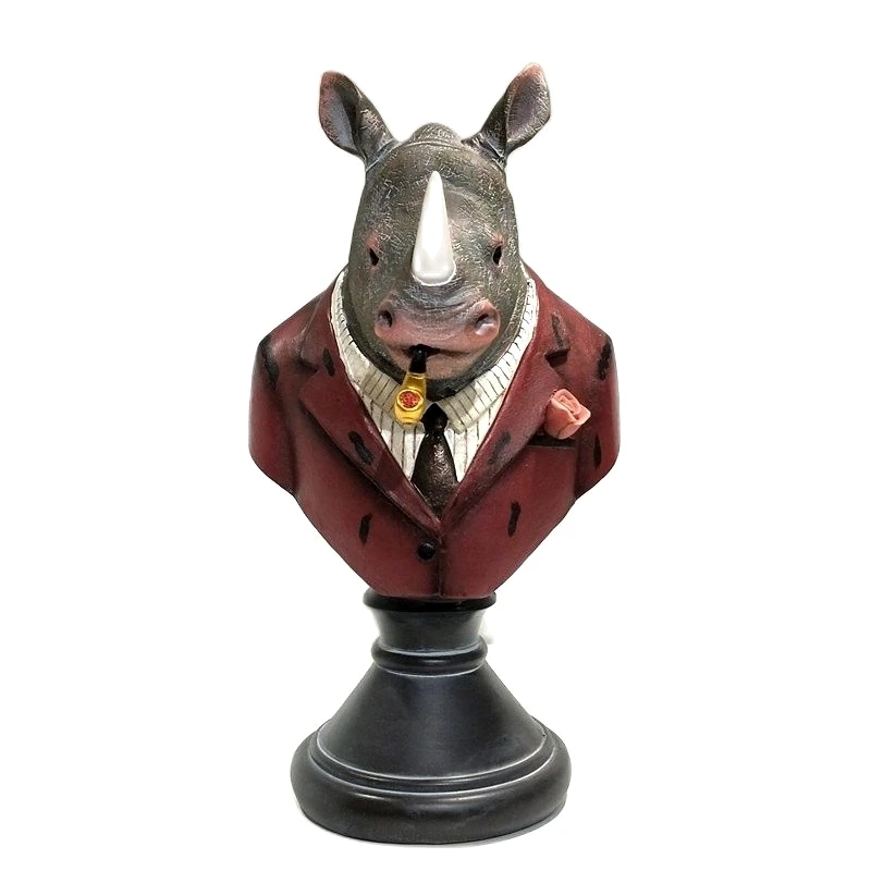 Фото Элитная фигурка Морса со стразами в стиле ретро, миниатюрное украшение для комнаты, художественное украшение, аксессуары для украшения №1