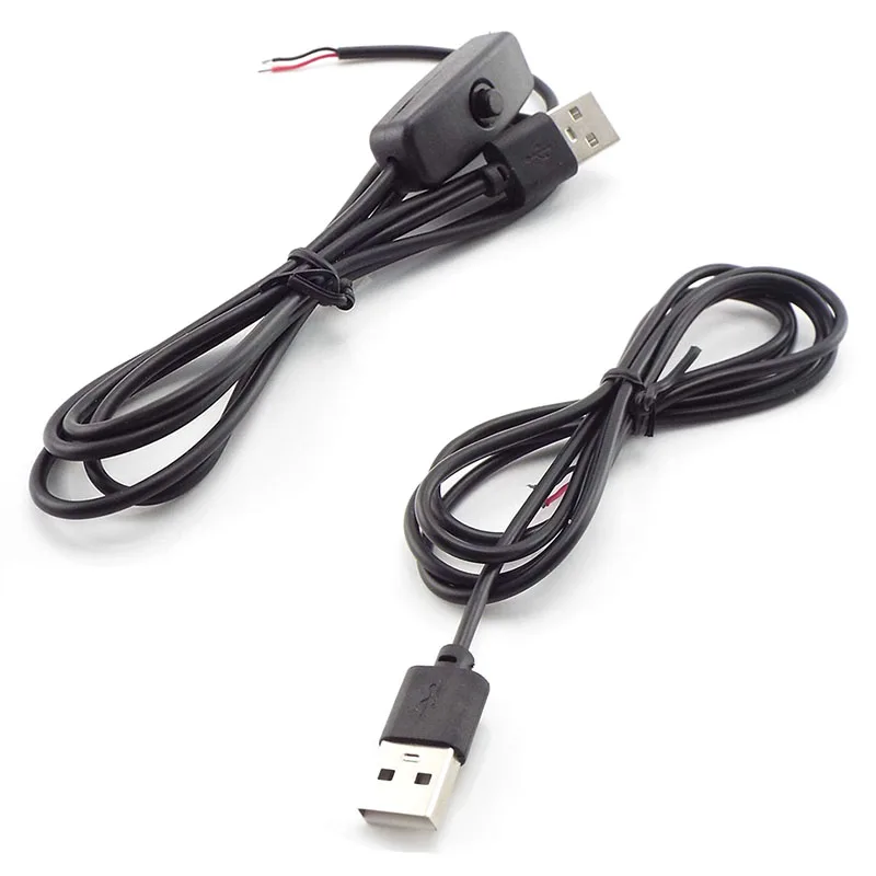 USB-удлинитель для кабеля питания 5 в постоянного тока 2 контакта 1 м