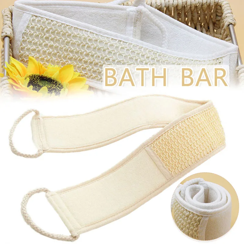 

Natural Sisal Back Scrubber Long Exfoliating Back Massage Brush for Bath Bath Bar for Shower Spa SUB Sale
