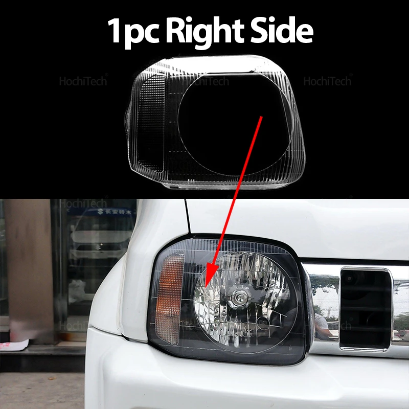 

Анти-желтый чехол для фар для Suzuki Jimny JB23 JB33 JB43 JB53 1998-2017, прозрачный материал ПК, линза для фар, стеклянный корпус