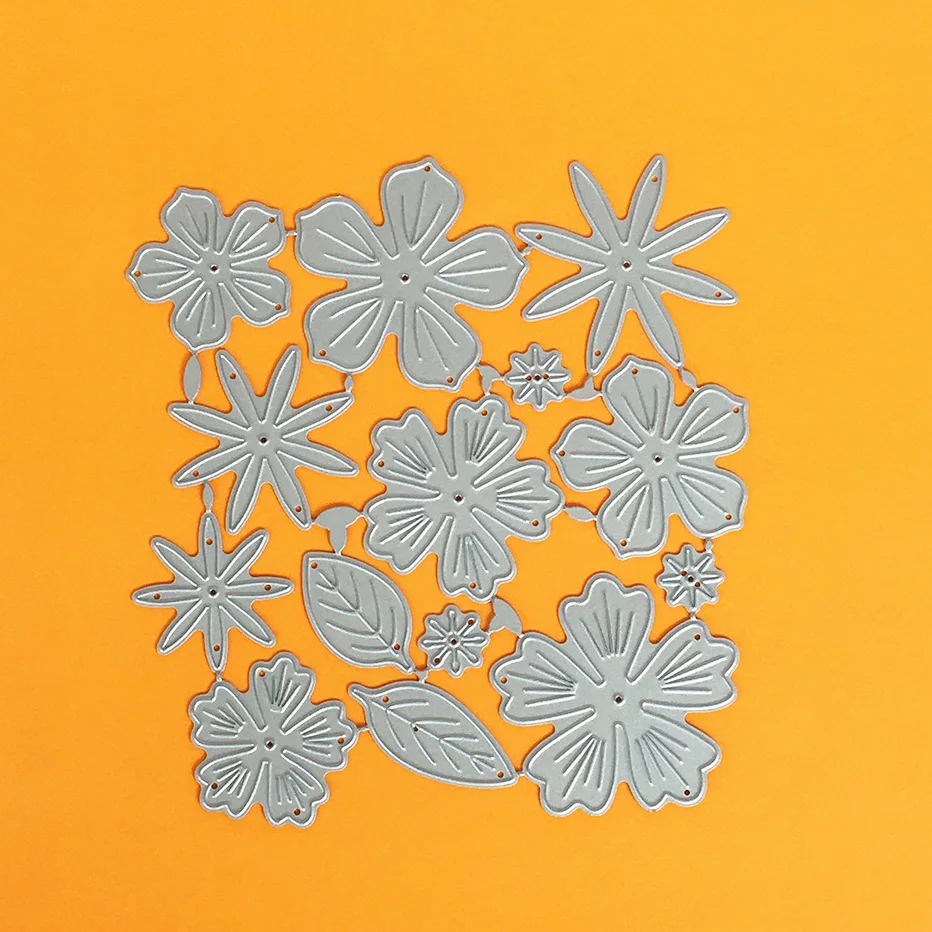 Разные лепестки для скрапбукинга вырубные штампы оформление сделай сам бумажная