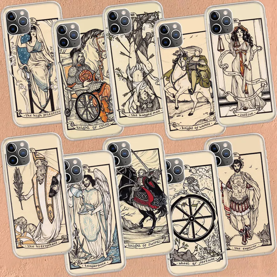 Tarot cards for Halsey HFK Phone Case For Apple Iphone 14 Pro Max 12 13 Mini 11 SE 2020 X XS XR 8 7 6 6S Plus 5 5S Cover Shell C