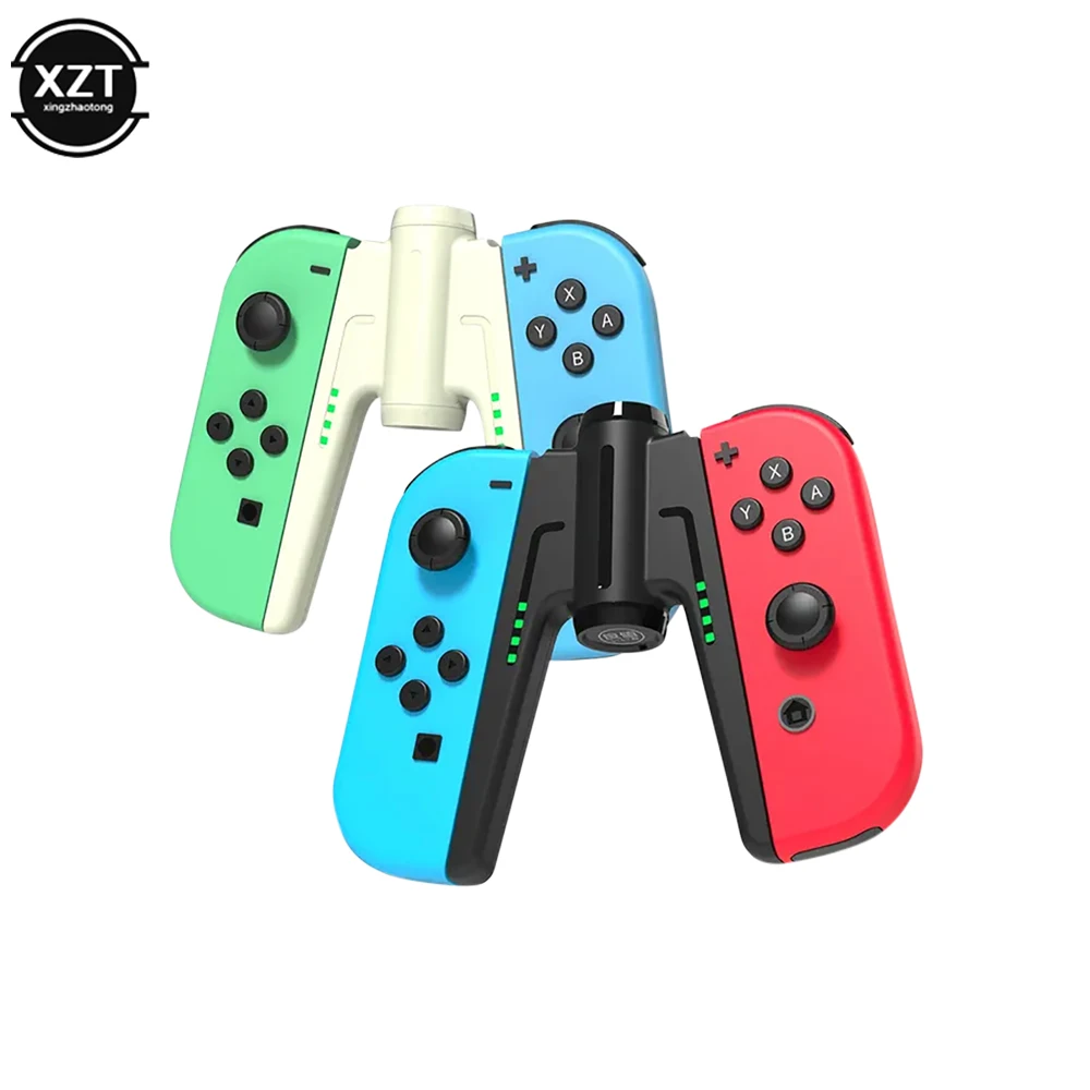 

IINE Joypad Charging Handle Grip Bridge Charging Seat for Nintendo Switch/Switch OLED Joycon