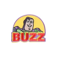 popular disney movie character embroidery patch buzz lightyear badge iron on kids t shirt school bag decorative patch