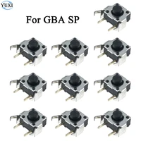 yuxi 10pcs shoulder trigger l r key button micro switch for gameboy advance sp for gba sp