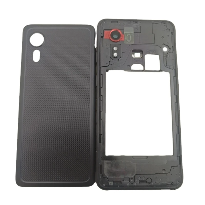 

Housing for Samsung Galaxy Xcover 5 G525 G525F Middle Frame Plate+Battery Cover Back Case Repair Parts Cover