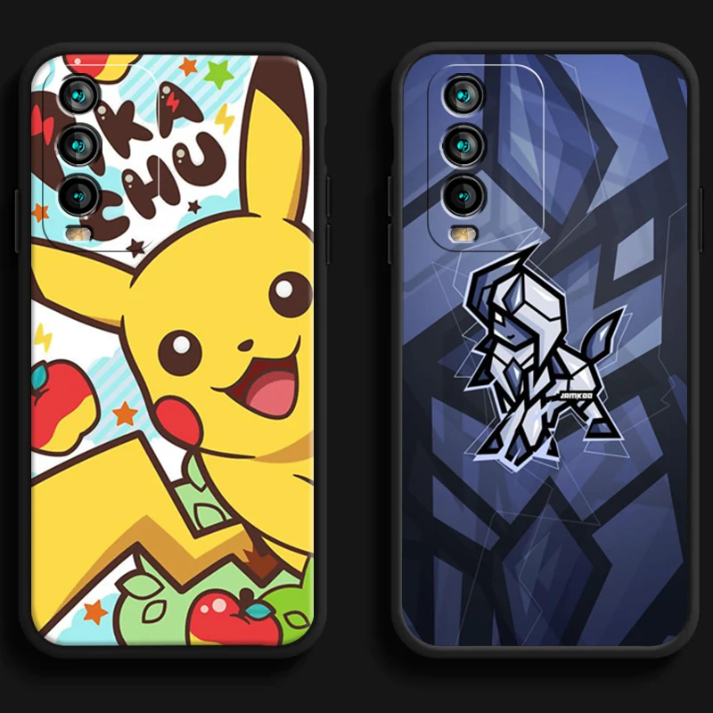 

Pokemon TAKARA TOMY Phone Cases For Xiaomi MI11 MI 11 Lite POCO F3 GT X3 GT M3 Pro X3 NFC Coque Soft TPU Carcasa